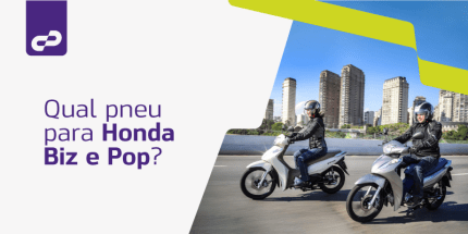 Pneu para Honda Biz